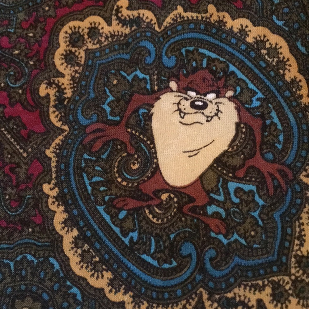 Looney Tunes Tazmanian devil necktie by Warner bro